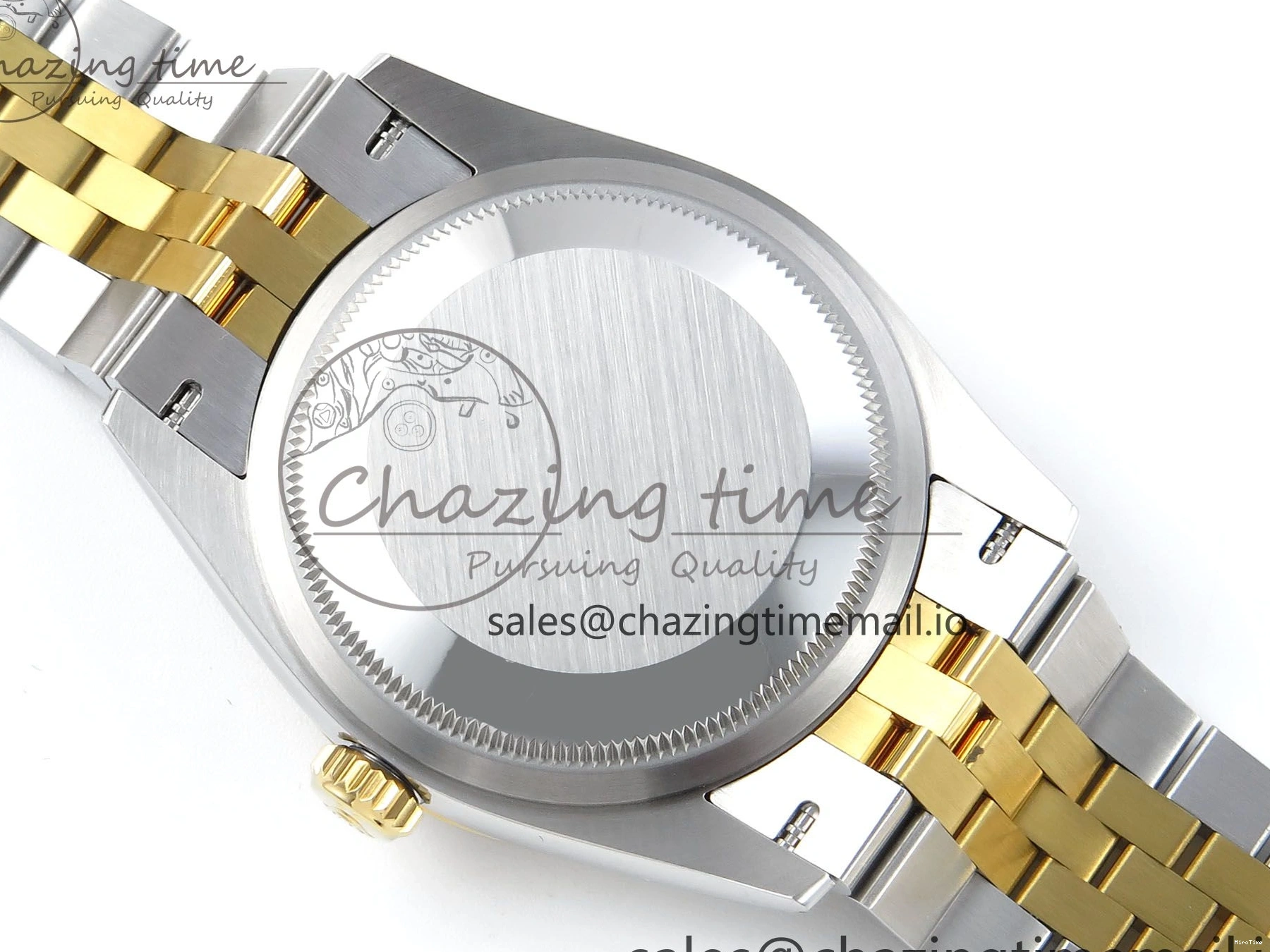 MiroTime 0126 DateJust 36 126233 EWEF Best Edition White Dial Stick Marker on SS YG Jubilee Bracelet A Affordable 618